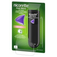 Nicorette Cool Berry 13,6mg/ml, aerozol do stosowania w jamie ustnej, 13,2ml