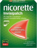 Nicorette Invisipatch 25mg/16h (39,37mg), system transdermalny, 7 plastrów
