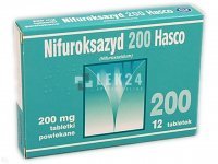 Nifuroksazyd Hasco 200mg, 12 tabletek