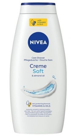 Nivea Creme Soft, kremowy żel pod prysznic, 500ml