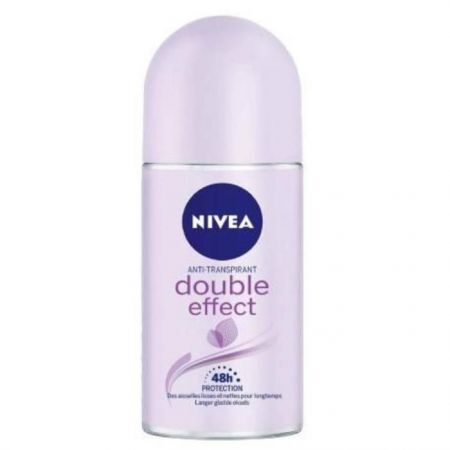 Nivea, Double Effect, antyperspirant roll-on, 50ml