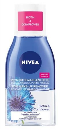 Nivea, dwufazowy płyn do demakijażu oczu, 125ml