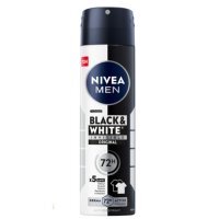 Nivea Men Black & White Invisible, antyperspirant dla mężczyzn, 72h, Original, 150ml
