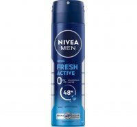 Nivea Men Fresh Active, antyperspirant w sprayu dla mężczyzn, 150ml