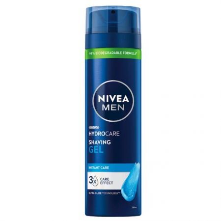 Nivea Men Hydrocare, żel do golenia, 200ml