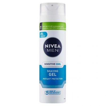 Nivea Men Sensitive Cool, chłodzący żel do golenia, 200ml