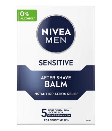 Nivea Men Sensitive, łagodzący balsam po goleniu, z ekstraktem z rumianku, 100ml