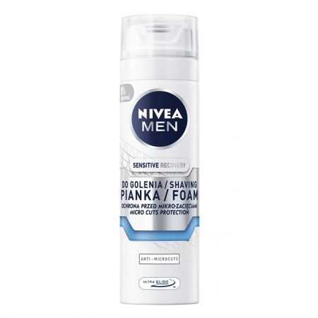 Nivea Men Sensitive Recovery, regenerująca pianka do golenia, 200ml
