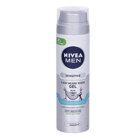 Nivea Men Sensitive, żel do golenia na 3-dniowy zarost, 200ml