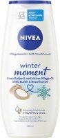 Nivea Winter Moment, żel pod prysznic z masłem shea i olejem migdałowym, 250ml