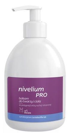 Nivelium Pro, balsam do twarzy i ciała, do skóry suchej i atopowej, od 1 dnia życia, 400ml