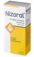 Nizoral 20mg/g, szampon przeciwłupieżowy, 120ml IR*