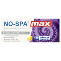 No-Spa MAX 80mg, 20 tabletek