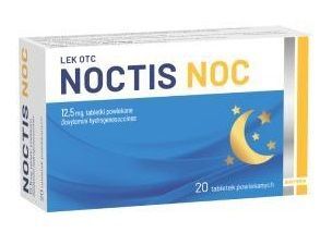 Noctis Noc 12,5mg, 20 tabletek