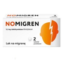 Nomigren 12,5mg, 2 tabletki powlekane