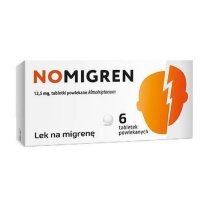Nomigren 12,5mg, 6 tabletek powlekanych