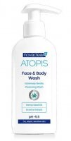 Novaclear Atopis, płyn do mycia twarzy i ciała, skóra sucha, atopowa i wrażliwa, 500ml