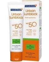 Novaclear Urban Sunblock, krem ochronny do twarzy SPF 50+, skóra tłusta, 40ml
