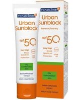 Novaclear Urban Sunblock, krem ochronny do twarzy SPF50+, skóra tłusta, 40ml