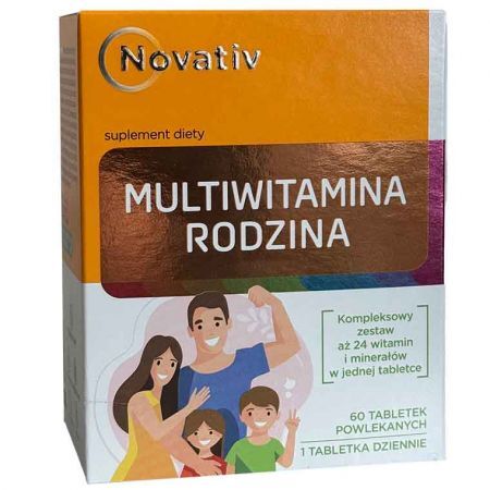 Novativ, Multiwitamina Rodzina, 60 tabletek