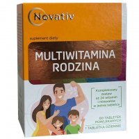 Novativ, Multiwitamina Rodzina, 60 tabletek