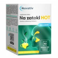Novativ, Na zatoki Hot, smak cytrynowo-miętowy, 10 saszetek