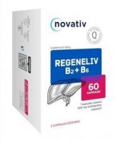 Novativ, Regeneliv B2 + B6, 60 kapsułek
