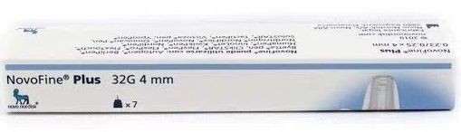 Igła insulinowa NovoFine Plus 32g*4 mm, 100 sztuk - Serwis Internetowy  Świat Leku