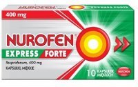 Nurofen Express Forte 400mg, 10 kapsułek