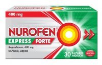 Nurofen Express Forte 400mg, 30 kapsułek