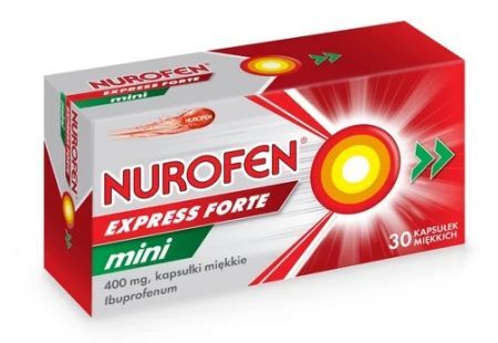 Nurofen Express Forte Mini 400mg, 30 kapsułek