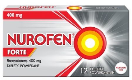 Nurofen Forte 400mg, 12 tabletek