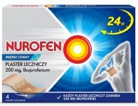 Nurofen Mięśnie i Stawy 200mg, plaster leczniczy, 4 sztuki