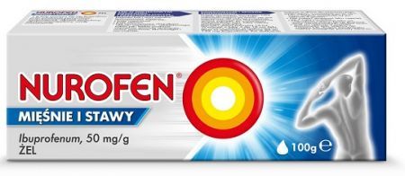 Nurofen Mięśnie i Stawy 50mg/g, żel, 100g