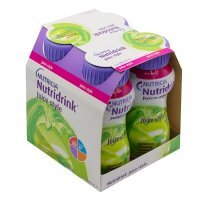 Nutridrink Juice Style, produkt odżywczy wysokoenergetyczny, smak jabłkowy, płyn, 4x200ml
