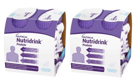Nutridrink Protein, produkt odżywczy wysokobiałkowy, smak neutralny, płyn, 8x125ml
