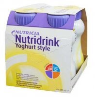 Nutridrink Yoghurt Style, produkt odżywczy wysokoenergetyczny, smak waniliowo-cytrynowy, płyn, 4x200ml KRÓTKA DATA 11/03/2022