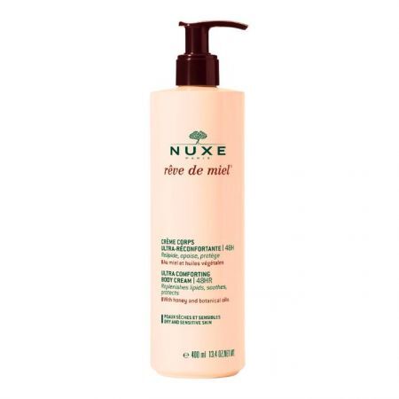 Nuxe Reve de Miel, ultrakomfortowy krem do ciała 48h, 400ml