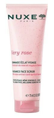Nuxe Very Rose, rozświetlający peeling do twarzy, 75ml