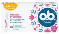 OB, Original, Normal, tampony higieniczne, 16 sztuk