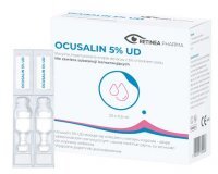 Ocusalin 5% UD, krople do oczu, 20 ampułek po 0,5ml