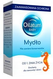 Oilatum Baby, mydło, od 1 dnia życia, 100g
