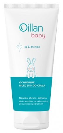 Oillan Baby, ochronne mleczko do ciała, od 1 dnia życia, 200ml