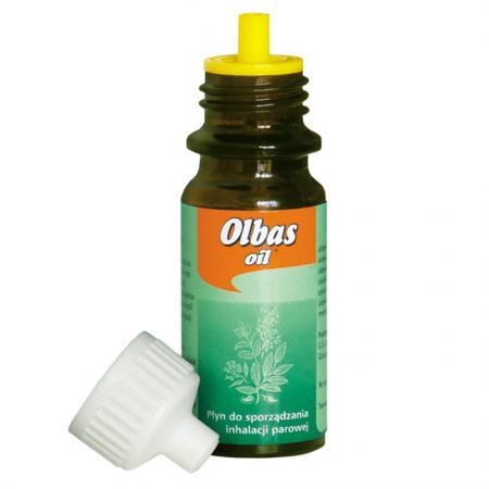 Olbas Oil, lek złożony, płyn do sporządzania inhalacji parowej, 10ml