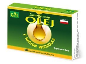 Olej z nasion wiesiołka Gal, 60 kapsułek