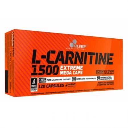 Olimp L-Carnitine 1500 Extreme Mega Caps, 120 kapsułek