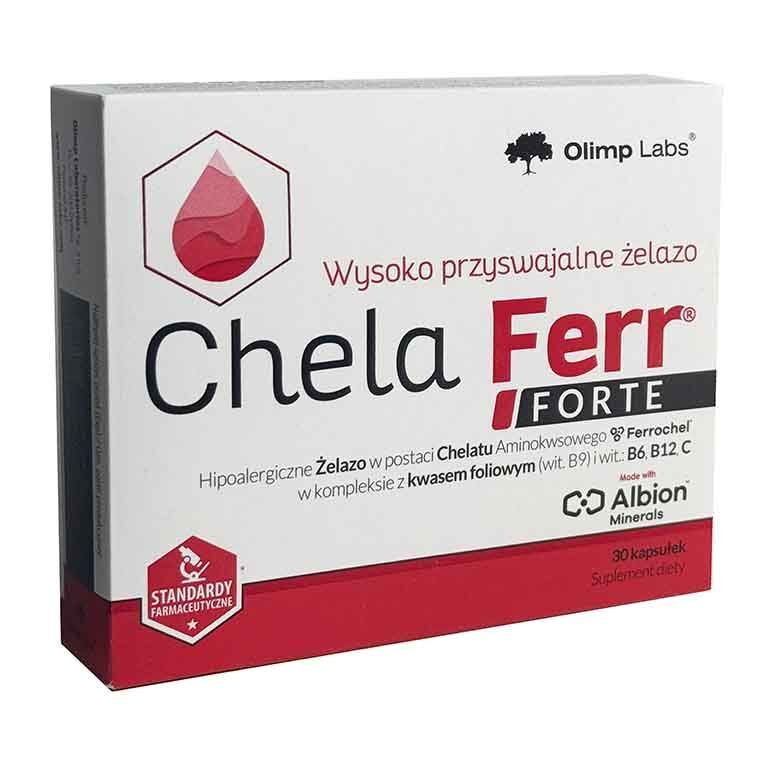 Olimp Labs, Chela-Ferr Forte, 30 kapsułek - Żelazo - Apteka Internetowa ...