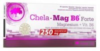 Olimp Labs, Chela-Mag B6 Forte, magnez + witamina B6, 60 kapsułek