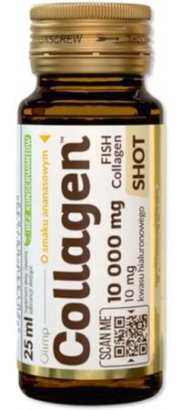 Olimp Labs, Collagen Shot, płyn doustny, smak ananasowy, 25ml