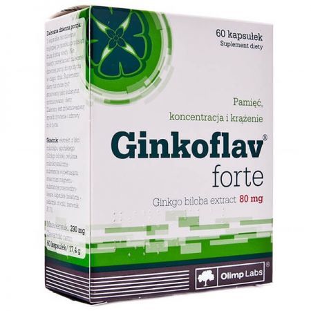 Olimp Labs, Ginkoflav Forte, 60 kapsułek